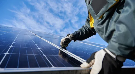 solar panel cleaning