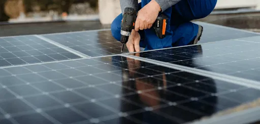 solar panel cleaning